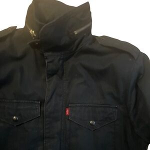 Levi's Black Men's Military Field Jacket